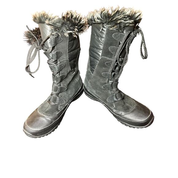 The North Face Nuptse Purna Women’s Winter Boots – Black, Size 9 - Picture 3 of 7